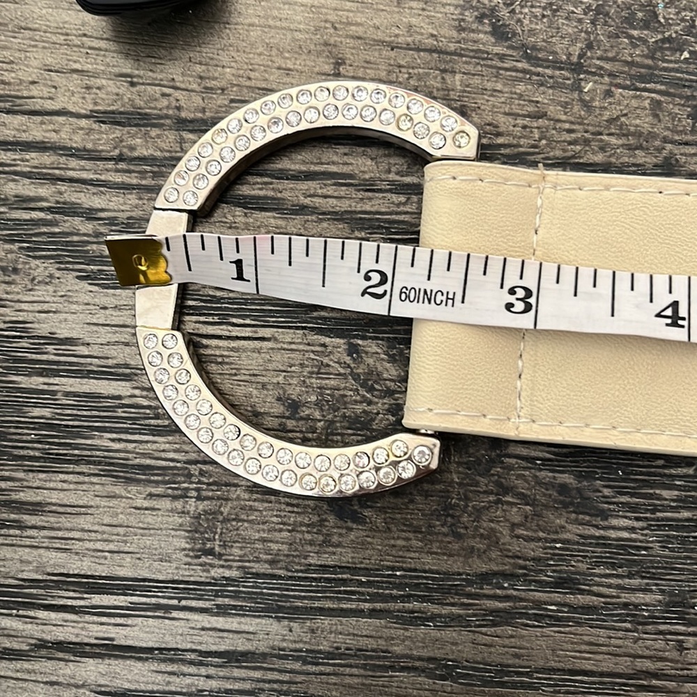 Pearl/white Rhinestone belt - Picture 7 of 7